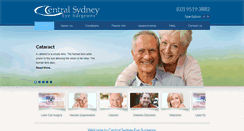 Desktop Screenshot of centralsydneyeye.com.au