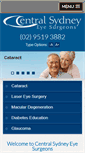 Mobile Screenshot of centralsydneyeye.com.au